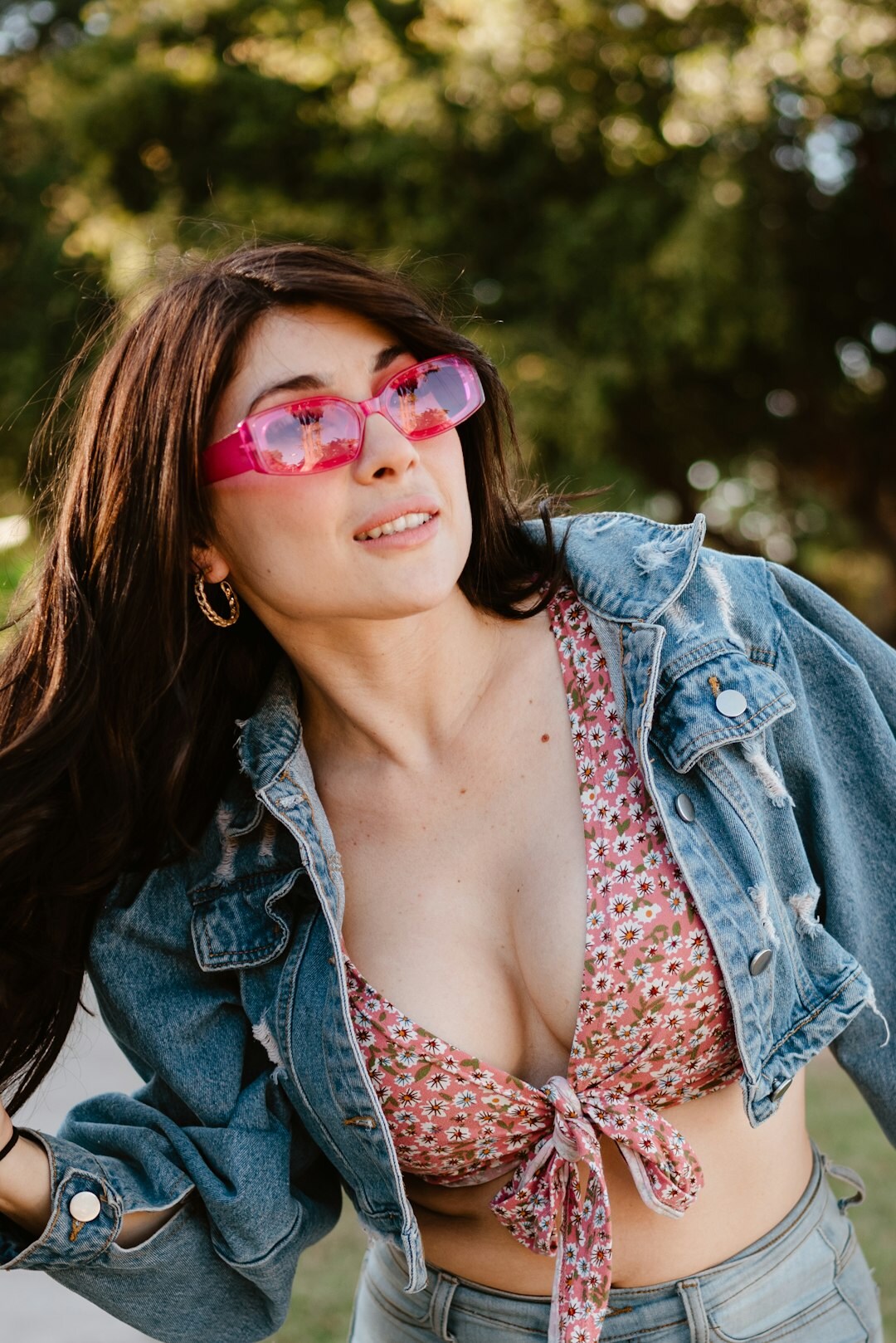 Portrait of a young Latin American female cultural guide